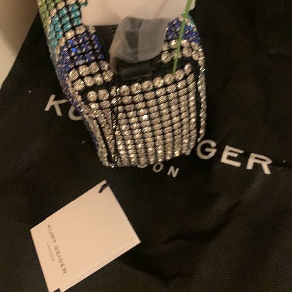 Kurt Geiger London Party Pochette Crystal Shoulder Bag - Picture 16 of 17